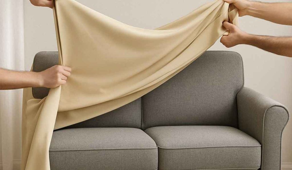 آموزش دوخت کاور مبل ژله‌ای