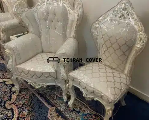 خرید کاور مبل استیل دسته متکایی