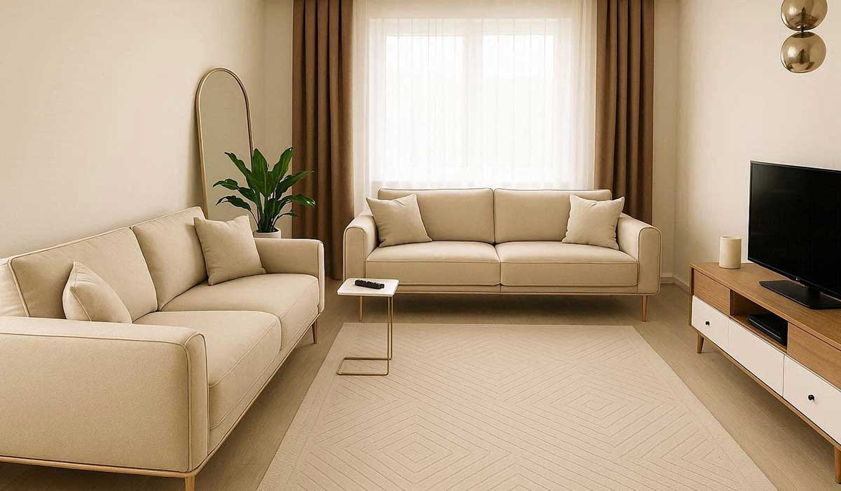 ویژگی‌های بصری پارچه در طراحی مینیمالیستی