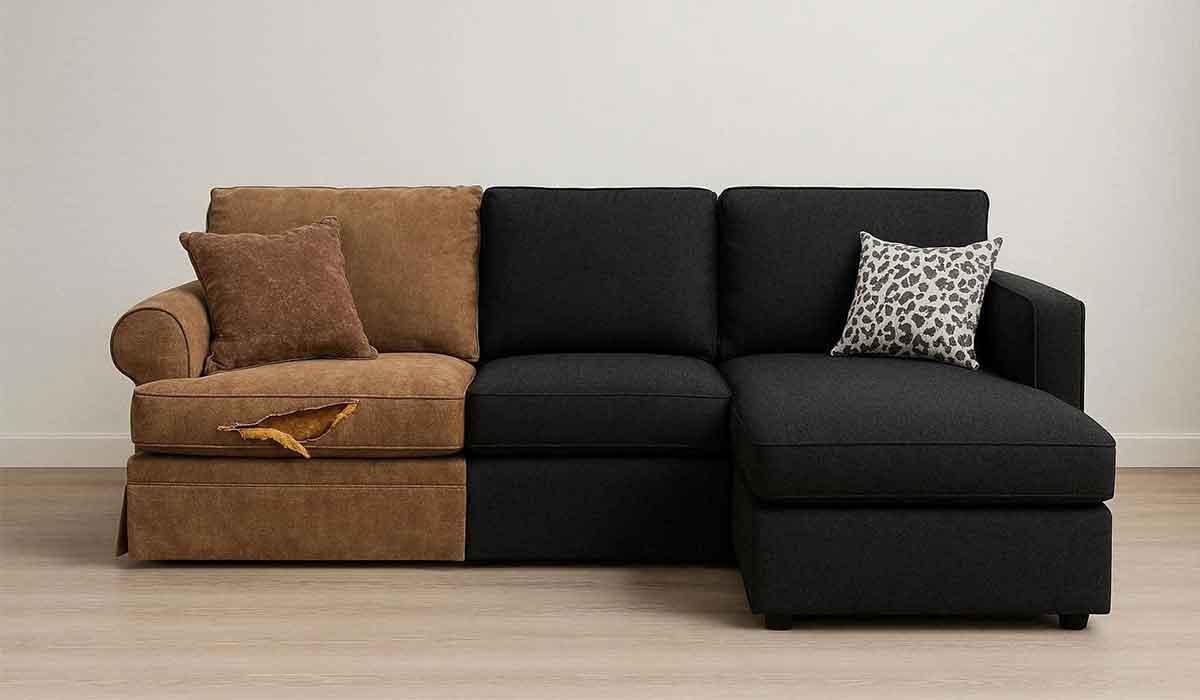 چه زمانی تعمیر کاور مبل مقرون‌به‌صرفه است؟