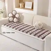 کاور مبل پارچه‌ای دو رنگ